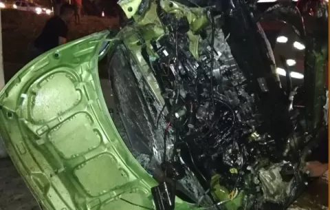 Aparatoso accidente en La Arena de Chitré deja un herido 