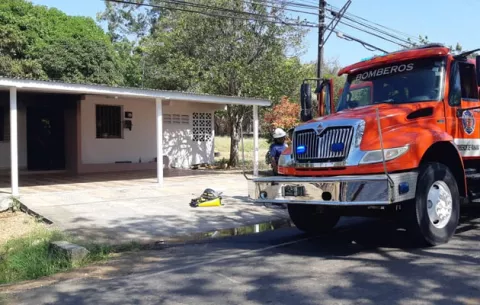 Daños materiales en una residencia de San Juan de Dios en Chitré