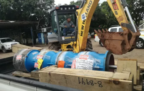 Nuevos equipos de bombeo a planta de Chitré llena de esperanza a los herreranos