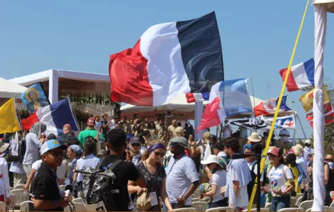 Más de 500 peregrinos regresan a Chitré para la post jornada de la juventud