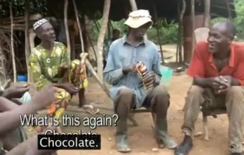 Nunca había probado el chocolate...y produce cacao