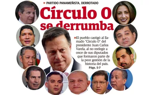 Varelistas llevarían sobre sus hombros la estrepitosa derrota del Partido Panameñista