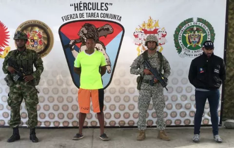 Policía detiene a 41 miembros del Clan del Golfo en el norte de Colombia