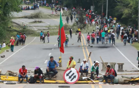 Investigan si disidencias de las FARC están infiltradas en protestas indígenas