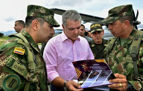 Duque activa una fuerza con 3.000 militares para enfrentar la violencia en el Catatumbo