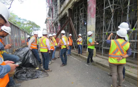Edificios en Colón deben ser rescatados afirma integrante de la SPIA en Colón