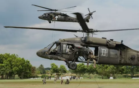 Tropas del Comando Sur llegan a Panamá, participan en una operación binacional en Darién