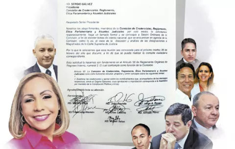 Sergio Gálvez denuncia presión para convocar a sesión ordinaria de la Comisión de Credenciales 