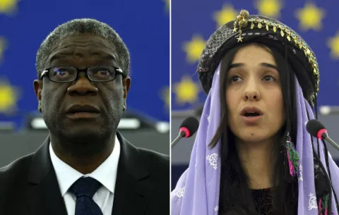 Nobel de la Paz reconoce lucha contra la violencia sexual de Mukwege y Murad
