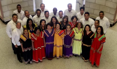 Preparados para el Festival coral 'América Cantat 9' 