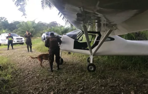 Cae avioneta en Costa Rica presuntamente panameña