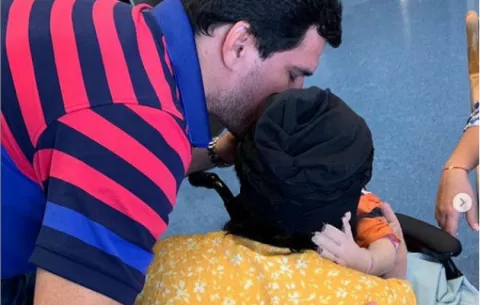 Familia venezolana se reencuentra dos meses después de la tragedia del PH Costamare