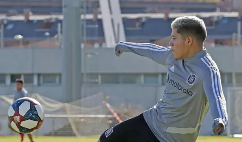 Panameño Cristian Martínez se pone metas en el Chicago Fire pensando en Europa