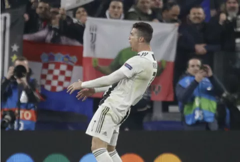 Cristiano Ronaldo se burla de Simeone con su propio gesto