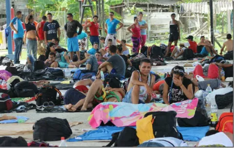 Detienen a 20 migrantes que pretendían ingresar a Panamá