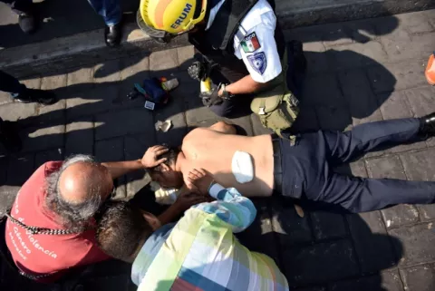 Mueren dos personas en balacera en el zócalo de ciudad mexicana de Cuernavaca