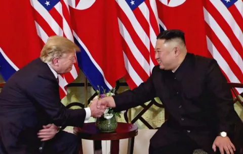 Kim y Trump optimistas al inicio de una cumbre centrada en la desnuclearización