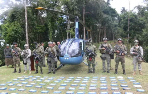 Decomisan más de 200 kilos de droga en la frontera con Colombia
