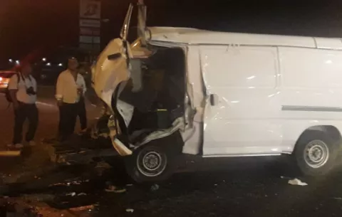 Nueve heridos y una víctima fatal deja accidente frente al super Xtra en David 