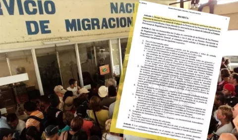 Critican decreto de  permanencia definitiva para extranjeros