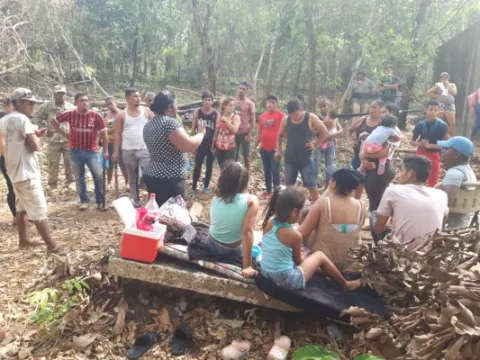 El asentamiento informal se ha extendido de forma acelerada en Puerto Caimito