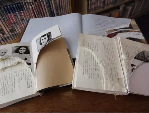 El misterio del vandalismo de libros y diarios de Ana Frank en Tokio