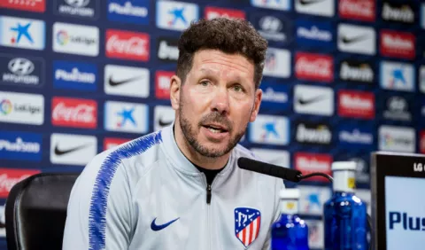 Diego Simeone es feliz en el Atlético Madrid, pero no descarta volver a Italia