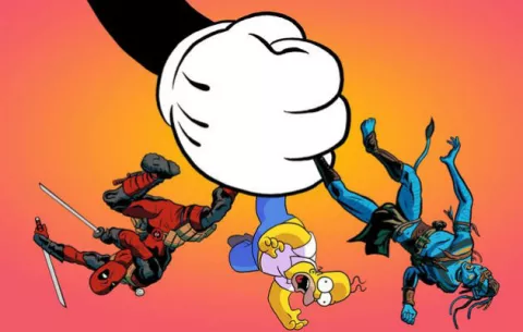'Bienvenido a la familia', le dicen Los Simpson a Mickey Mouse con un saludo muy especial 
