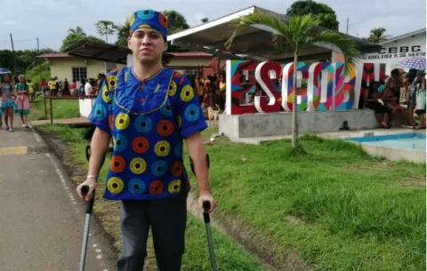 Docente con discapacidad pide ser reubicado de Colón a Pesé en Herrera
