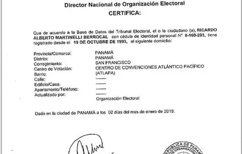 Impugnación contra Ricardo Martinelli se cae por inadmisible