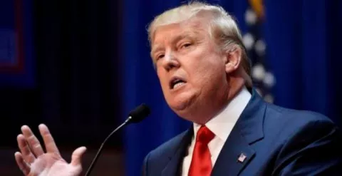 Presidente de Estados Unidos Donald Trump impone nuevo arancel  a comercio chino 