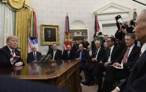 Donald Trump  se muestra  arrepentido por guerra  comercial con China