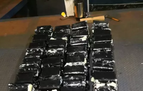 Policía Nacional  decomisa, en Puerto de Balboa,  cargamento de droga que iba hacia Guatemala