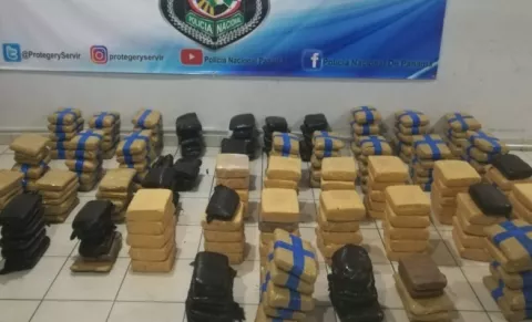 Entre los matorrales en las costas de Pedasí encuentran 227 paquetes de droga 