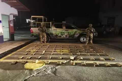 Aeronaval se incauta de 70 paquetes de presunta droga en Panamá Oeste