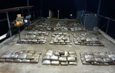 Más de mil paquetes de drogra decomisados en menos de 24 horas en el Pacífico panameño