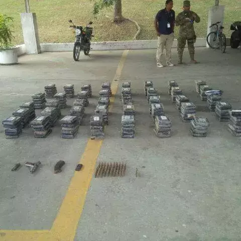 Senan logró importante decomiso de droga en Colón