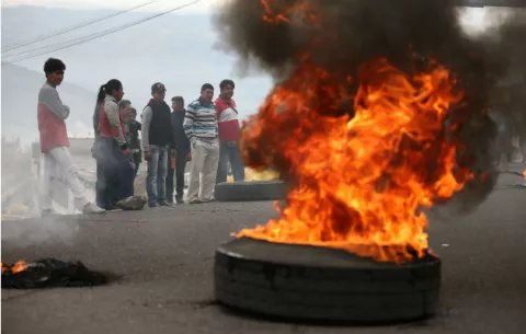 Ecuador decreta el estado de excepción ante protestas por medidas económicas
