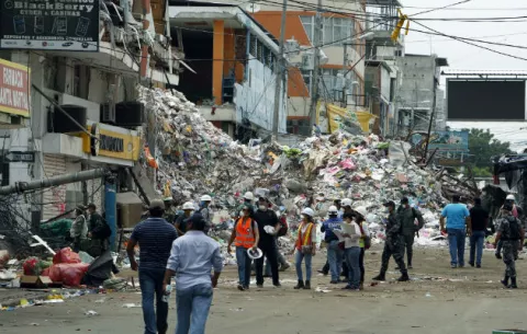 Sismos de magnitudes 7,5 y 6 en la Amazonía de Ecuador