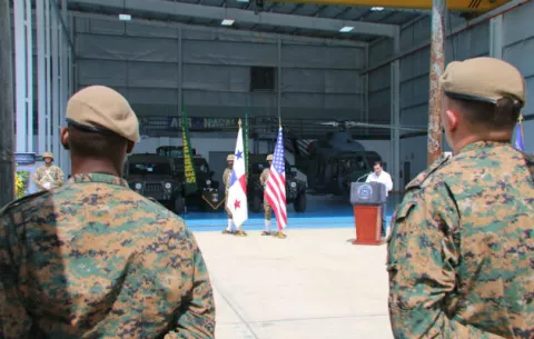Estados Unidos equipa a estamentos de seguridad panameños para defender la frontera con Colombia