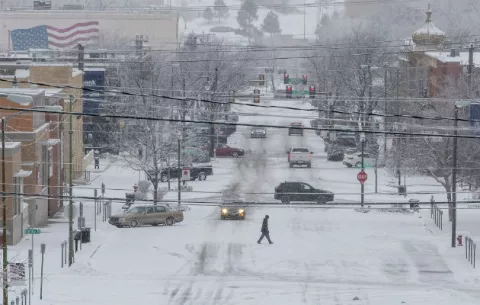 Poderosa tormenta invernal afectó la región centro norte de de EE. UU.