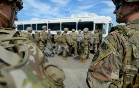 El despliegue militar de Trump en la frontera podría costar 200 millones de dólares