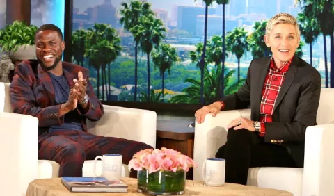Ellen le pide a Kevin Hart presentar los Óscar 
