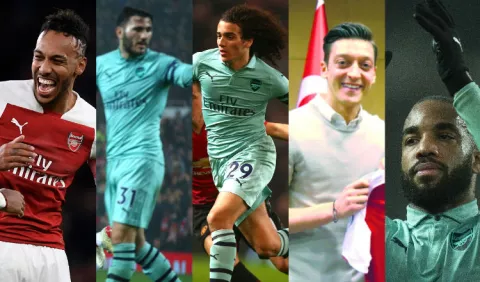 Cinco jugadores del Arsenal, pillados inhalando "hippy crack"