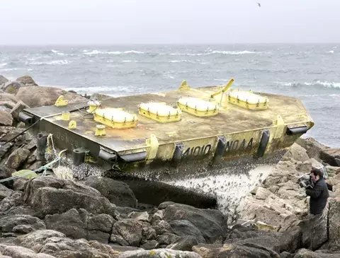 Una estación meteorológica fugada de Miami acaba en Galicia