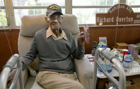 Excombatiente de la Segunda Guerra Mundial fallece en EE.UU a los 112 años