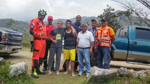 Localizan a menores extraviados en parque de La Pintada