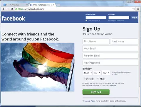 Facebook abre el campo de género a LGBT, pero solo en inglés y en EEUU