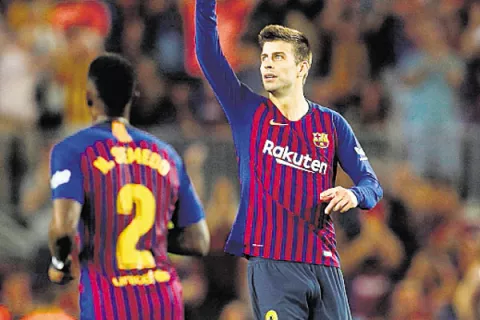 Barcelona rescata un empate ante el Girona