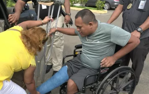 Juez de Garantías formula cargos a jueza de paz que atropelló a seguridad en Barú